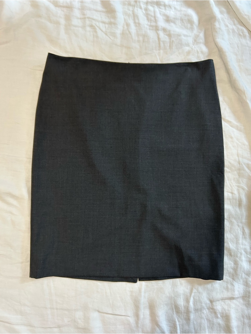 Theory Classic Gray Pencil Skirt